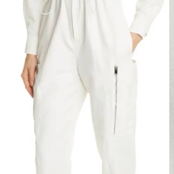 Stella McCartney Alessia Cotton And Linen-blend Jumpsuit European size 44 - Picture 3 of 6